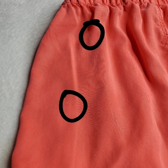 Aerie Coral Pink Paperbag Tie Waist Utility Camp Shorts - Picture 10 of 10